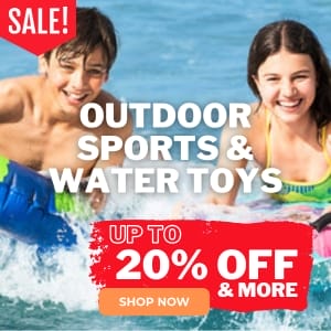 Outdoor Sports And Water Toys Sale
