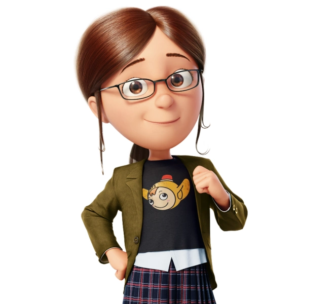 Margo Gru Cute Female Cartoon Character.webp