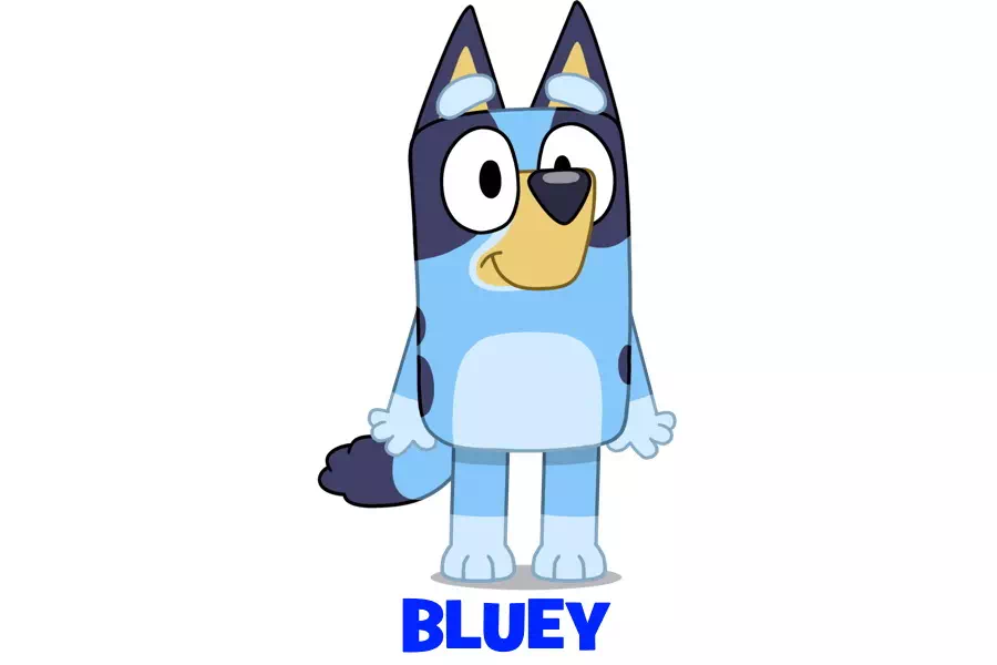 Bluey Story Friends Pack Includes Bluey, Indy, Muffin, Snickers, Figures +  Acc